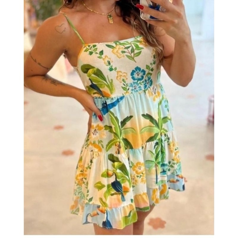 Farm Rio “dia de sol/sunny day” dress